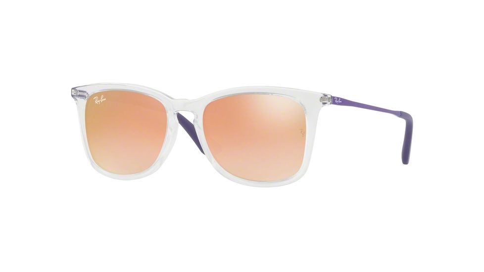 Ray-Ban RJ9063S Bifocal Prescription Sunglasses RJ9063S-7030B9-48 - Lens Diameter 48 mm, Frame Color Trasparent