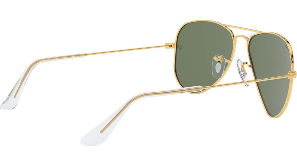 Ray-Ban RJ9506S Junior Aviator Sunglasses - Kids, Gold Green, 223/71-5013