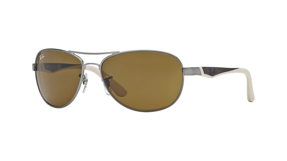 Ray-Ban RJ9534S Bifocal Prescription Sunglasses RJ9534S-200-73-54 - Lens Diameter 54 mm, Frame Color Gunmetal