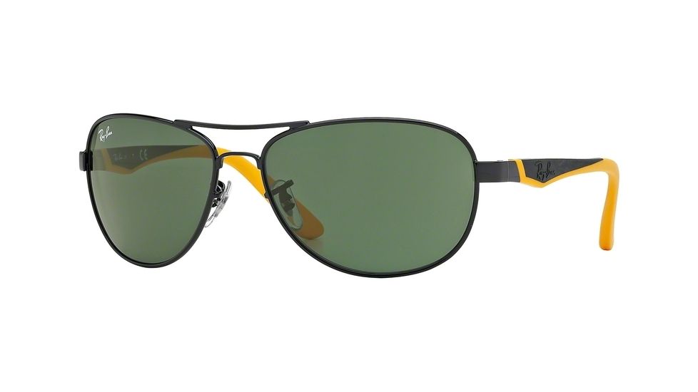 Ray-Ban RJ9534S Bifocal Prescription Sunglasses RJ9534S-220-71-54 - Lens Diameter 54 mm, Frame Color Shiny Black