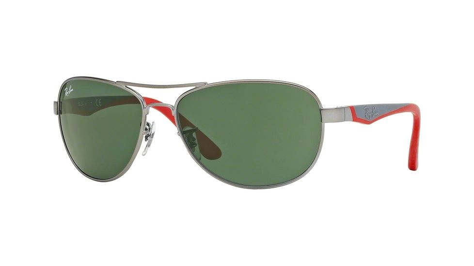 Ray-Ban RJ9534S Bifocal Prescription Sunglasses RJ9534S-242-71-54 - Lens Diameter 54 mm, Frame Color Matte Gunmetal