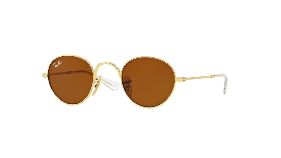 Ray-Ban RJ9537S Progressive Prescription Sunglasses RJ9537S-223-3-40 - Lens Diameter 140 mm, Lens Diameter 40 mm, Frame Color Gold