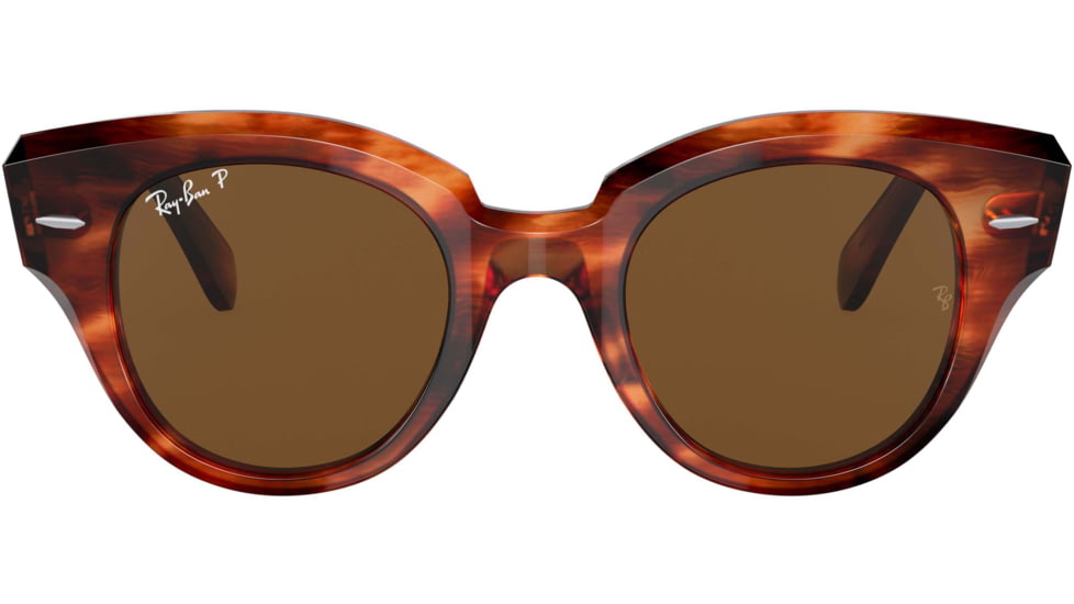 Ray-Ban ROUNDABOUT RB2192F Sunglasses 954/57-47 - , Polar Brown Lenses