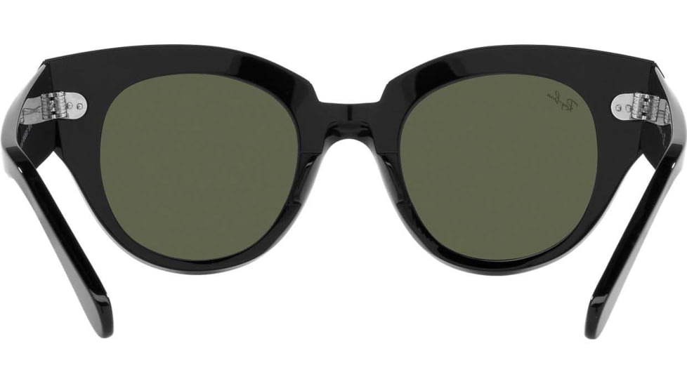 Ray-Ban Roundabout RB2192F Sunglasses, Black, 47, RB2192F-901-31-47