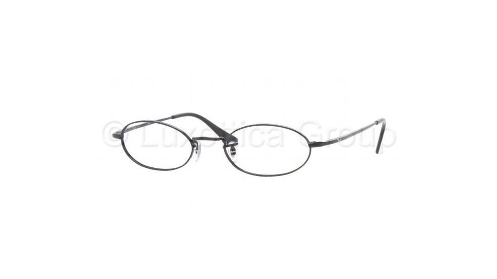 Ray Ban RX6160 Bifocal Eyeglasses, Shiny Black Frame / 50 mm Prescription Lenses, 2509 5019