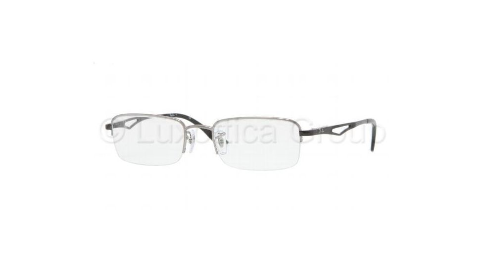 Ray-Ban RX6163 Progressive Eyeglasses Gunmetal Frame / 50 mm Prescription Lenses, 2502-5019