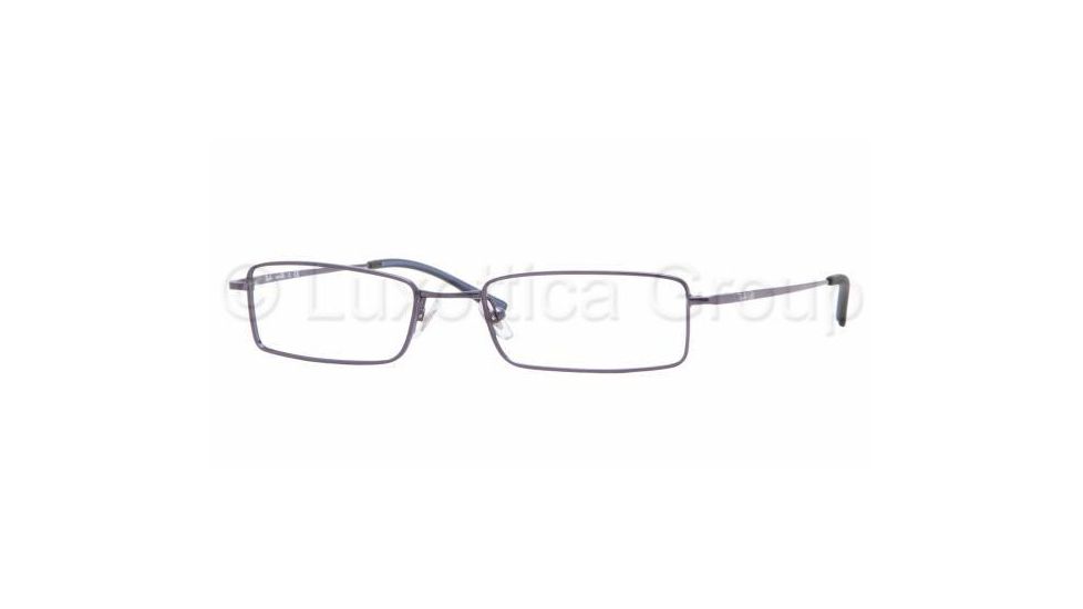 Ray-Ban RX7505 Progressive Eyeglasses - Shiny Dark Blue Demo Lens Frame / 49 mm Prescription Lenses, 1076-4918