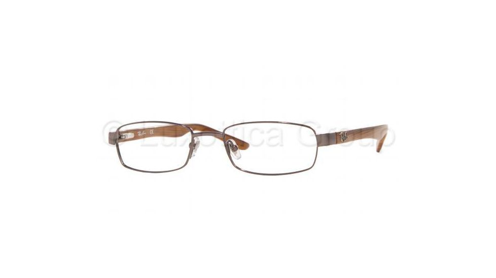 Ray-Ban RX 8581 Eyeglasses Styles - Gunmetal Frame w/Non-Rx 52 mm Diameter Lenses, 1000-5218