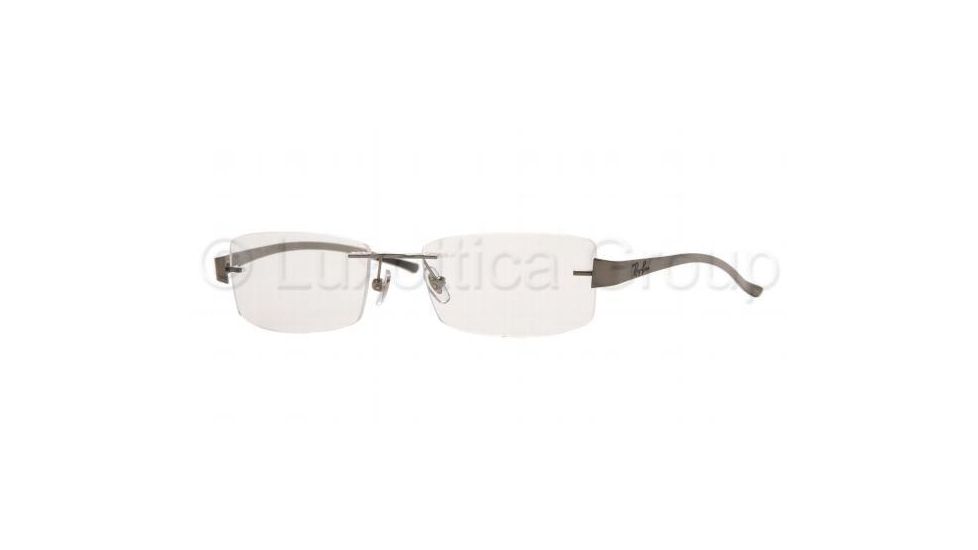 Ray-Ban RX 8583 Eyeglasses Styles - Gunmetal Frame w/Non-Rx 51 mm Diameter Lenses, 1000-5117