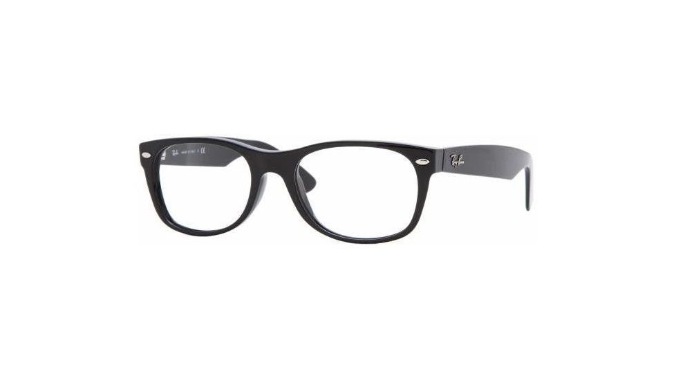 Ray Ban Rx5184 Bifocal Eyeglasses Shiny Black Frame 50 Mm Prescription Lenses 2000 5018