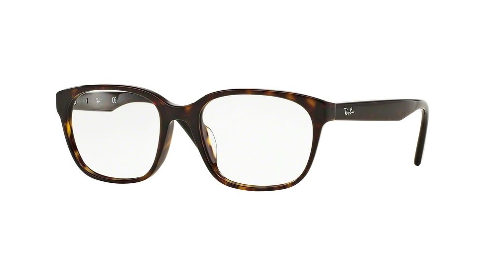Ray-Ban RX5340F Eyeglass Frames 2012-53 - Shiny Havana Frame