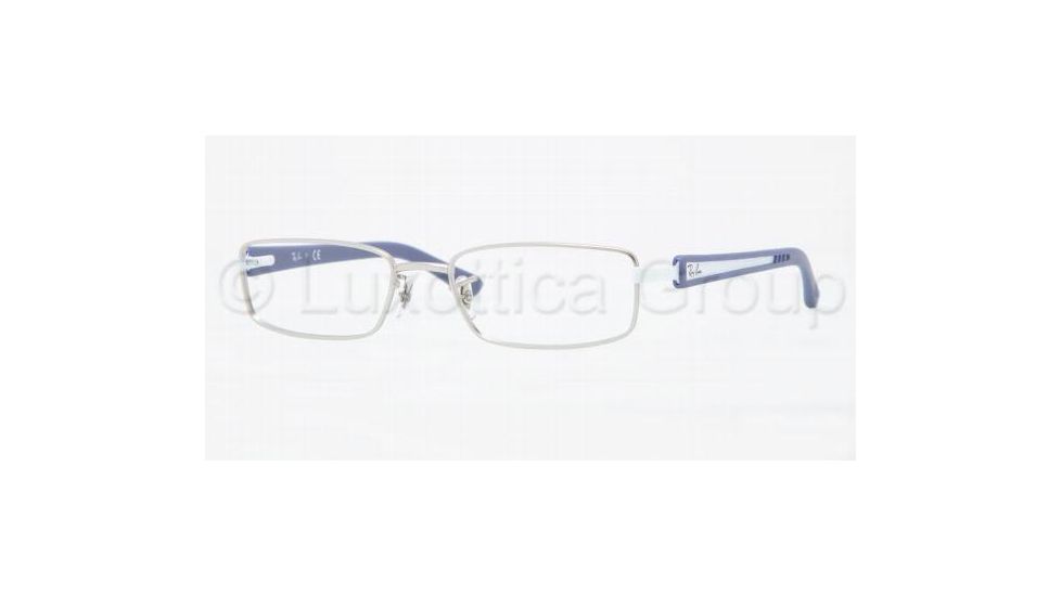 Ray-Ban RX6217 Single Vision Prescription Eyewear 2538-5017 - Matte Silver 