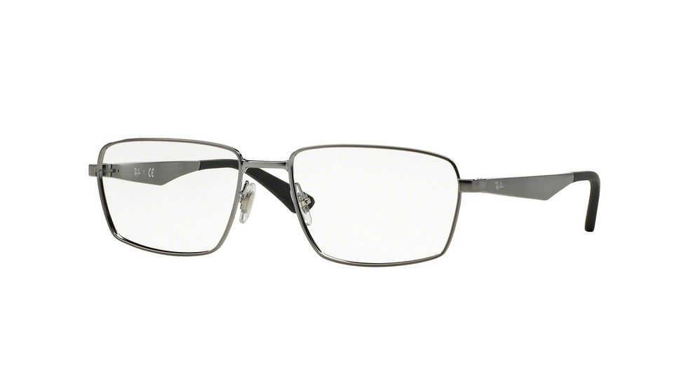 Ray-Ban RX6334 Bifocal Prescription Eyeglasses 2502-53 - Gunmetal Frame