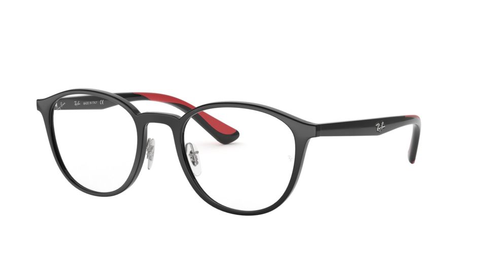 Ray-Ban RX7156 Eyeglass Frames 5795-51 - Black Frame