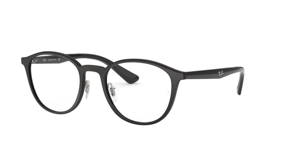 Ray-Ban RX7156 Eyeglass Frames 5841-51 - Matte Black Frame