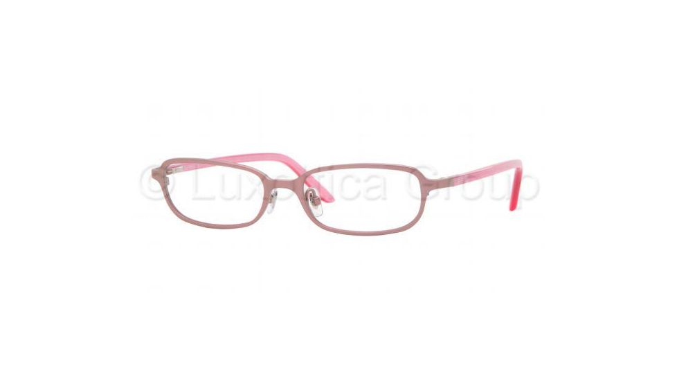Ray-Ban RY 1017T Eyeglasses Styles - Light Pink Sand Frame w/Non-Rx 46 mm Diameter Lenses, 3034-4615