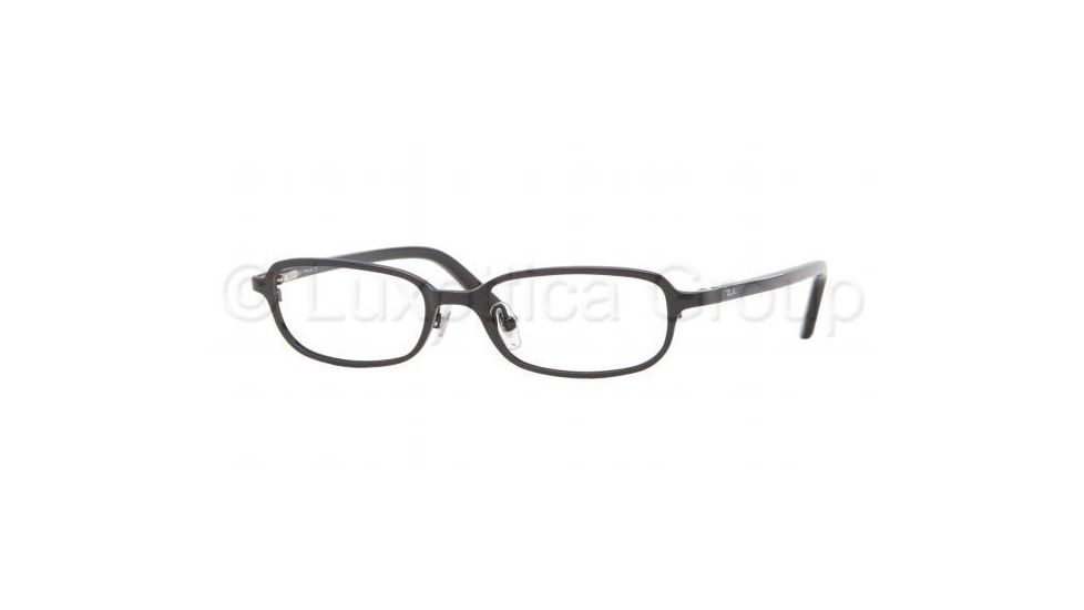 Ray-Ban RY 1017T Eyeglasses Styles - Metallic Black Frame w/Non-Rx 44 mm Diameter Lenses, 3005-4415