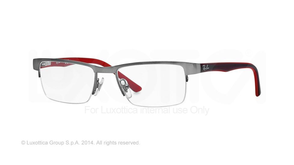 Ray-Ban RY1034 Single Vision Prescription Eyeglasses 4020-46 - Matte Gunmetal Frame