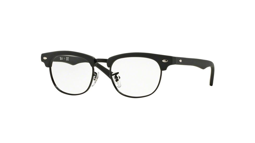 Ray-Ban RY1548 Progressive Prescription Eyeglasses 3649-45 - Matte Black Frame