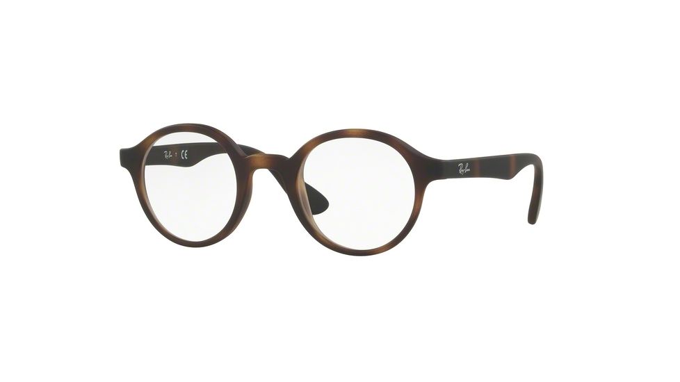 Ray-Ban RY1561 Eyeglass Frames 3616-39 - Rubber Havana Frame