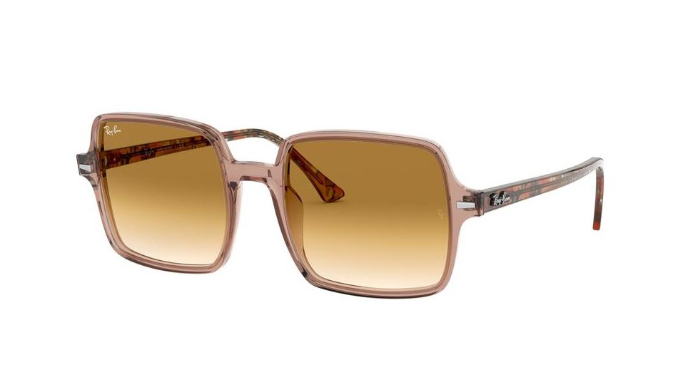 Ray-Ban SQUARE II RB1973 Progressive Prescription Sunglasses, 53mm, RB1973-128151-53-PRO