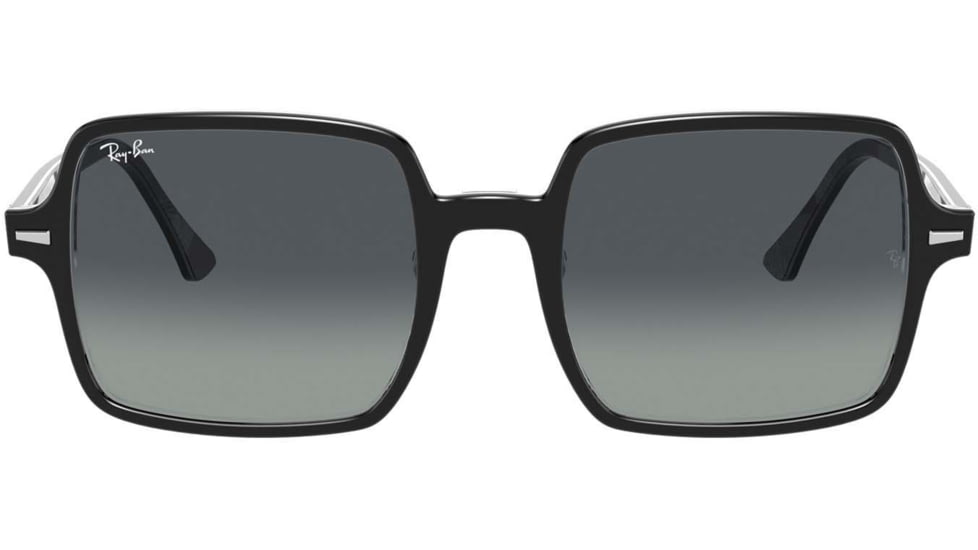 Ray-Ban SQUARE II RB1973 Sunglasses 13183A-53 - , Light Grey Gradient Blue Lenses