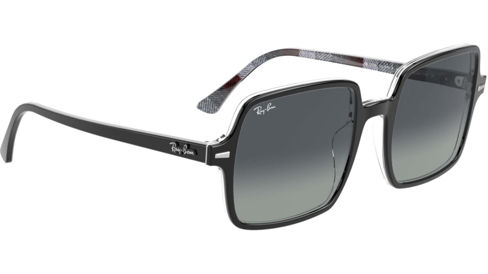 Ray-Ban SQUARE II RB1973 Sunglasses 13183A-53 - , Light Grey Gradient Blue Lenses