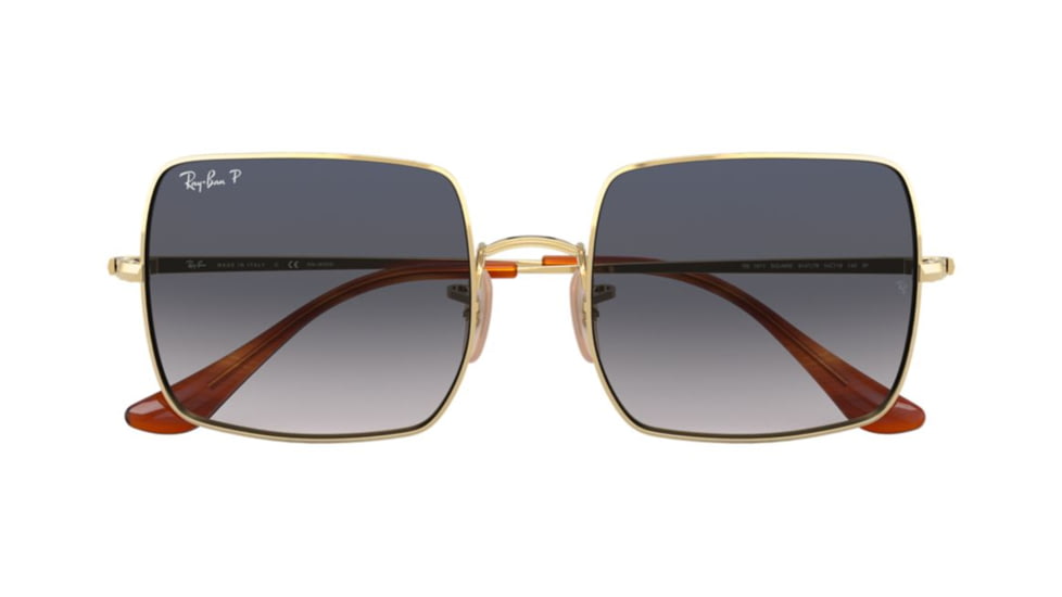 Ray-Ban SQUARE RB1971 Sunglasses 914778-54 - , Blue Gradient Blue Polar Lenses