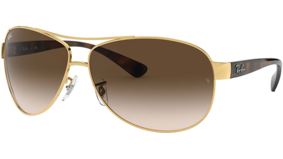 Ray-Ban Sunglasses RB3386 - Arista Frame / Brown Gradient 63 mm Diameter Lenses, 001-13-6313