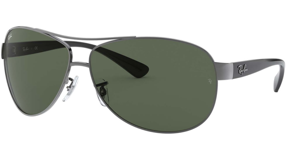 Ray-Ban Sunglasses RB3386 - Gunmetal Frame / Green 67 mm Diameter Lenses, 004-71-6713