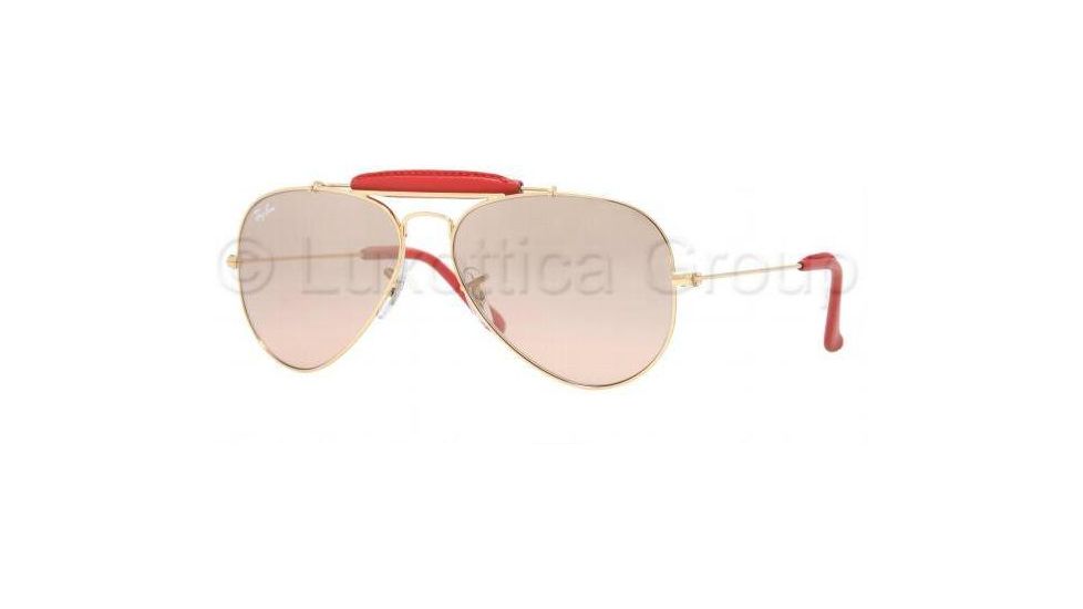 Ray-Ban Sunglasses RB3422Q 001/3E-5514 - Arista Crys.brown-pink Silver Mirror