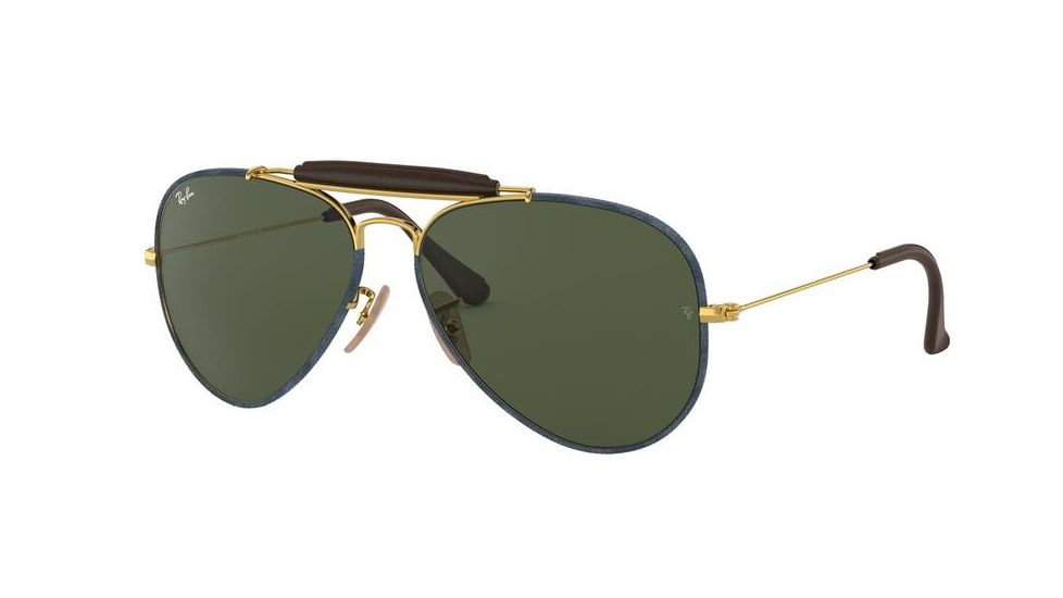 Ray-Ban Sunglasses RB3422Q 919431-58 - , Green Lenses