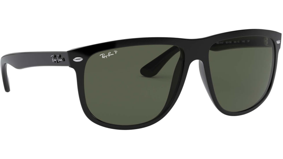 Ray-Ban Sunglasses RB4147 601/58-6000 - Black Frame, Crystal Green Lenses