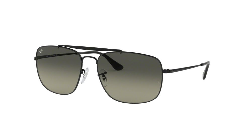 Ray-Ban THE COLONEL RB3560 Bifocal Prescription Sunglasses, 61mm, Black, RB3560-002-71-61-BI