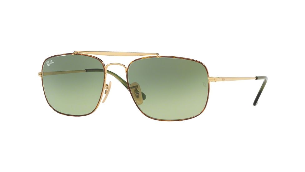 Ray-Ban THE COLONEL RB3560 Bifocal Prescription Sunglasses RB3560-91034M-61 - Lens Diameter 61 mm, Frame Color Havana