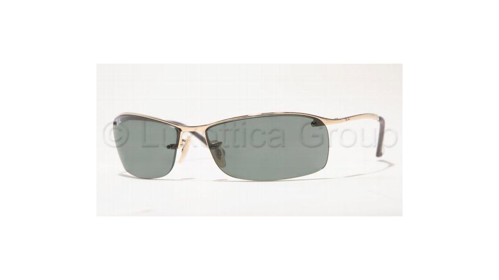 Ray-Ban Top Bar Sunglasses RB3183 001/71-6315 - Arista Green