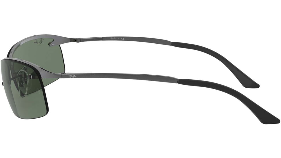 Ray-Ban Top Bar Sunglasses RB3183 004-71-6315 - Gunmetal Frame / Green Lenses