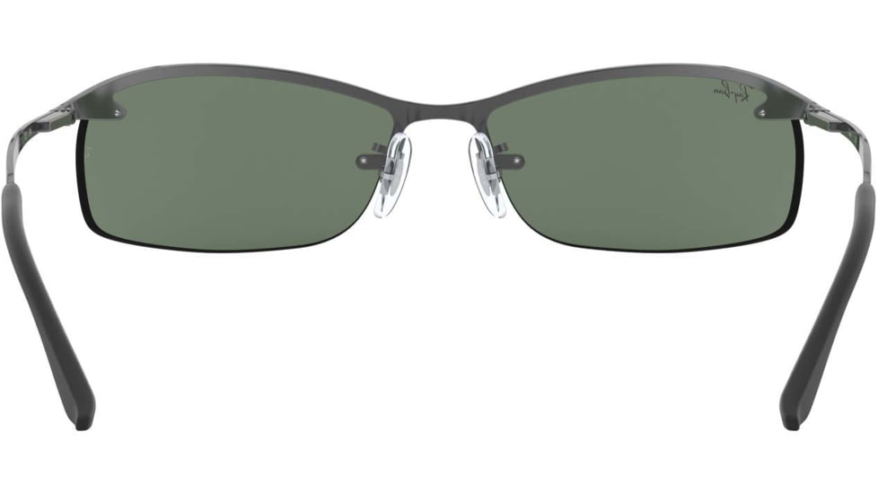 Ray-Ban Top Bar Sunglasses RB3183 004-71-6315 - Gunmetal Frame / Green Lenses