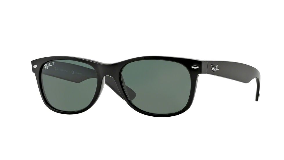 Ray-Ban New Wayfarer Prescription Sunglasses RB2132 RB2132-901-58-58 - Lens Diameter 58 mm, Frame Color Black