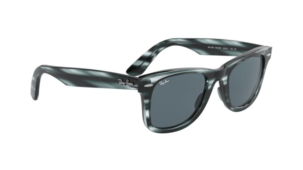 Ray-Ban WAYFARER RB4340 Sunglasses 6432R5-50 - , Blue Lenses