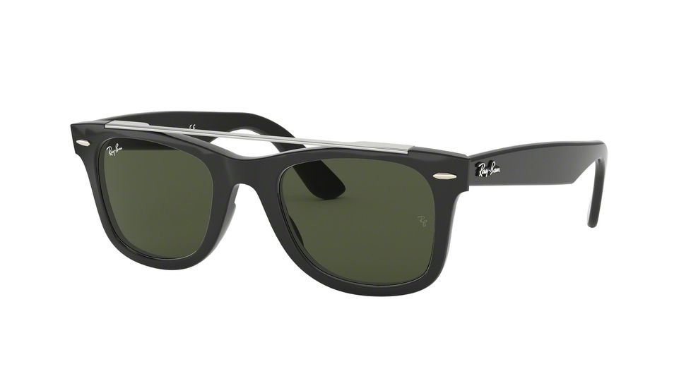 Ray-Ban WAYFARER RB4540 Prescription Sunglasses, 50mm, Black, RB4540-601-31-50-SV
