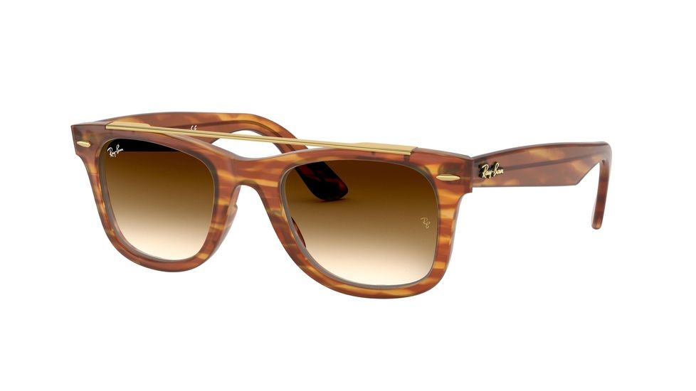 Ray-Ban WAYFARER RB4540F Sunglasses 641351-52 - , Clear Gradient Brown Lenses
