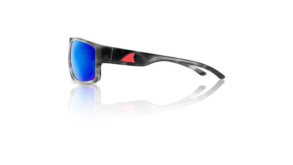 Redfin Polarized Sanibel Sunglasses, Black Tortoise Frame, Atlantic Blue Polarized Lens, One Size, 1406