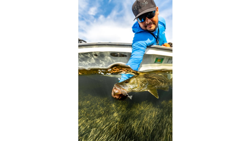 Redfin Polarized Sanibel Sunglasses, Black Tortoise Frame, Atlantic Blue Polarized Lens, One Size, 1406