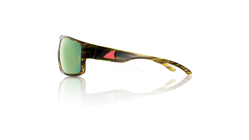 Redfin Polarized Sanibel Sunglasses, Driftwood Frame, Seagrass Polarized Lens, One Size, 1409