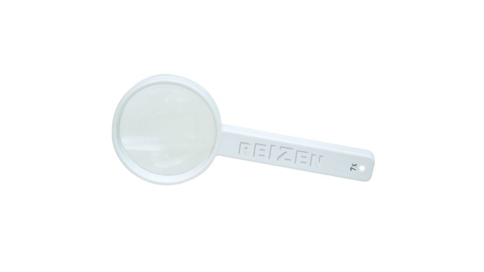 Reizen 7x Round Magnifier, White R6735