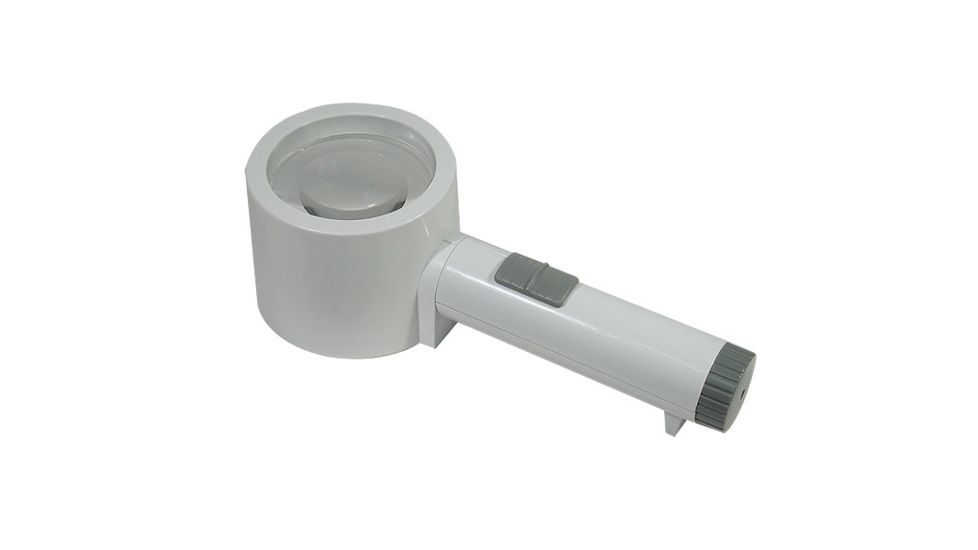 Reizen LED Stand Magnifier Loupe - 8X, Gray R6953