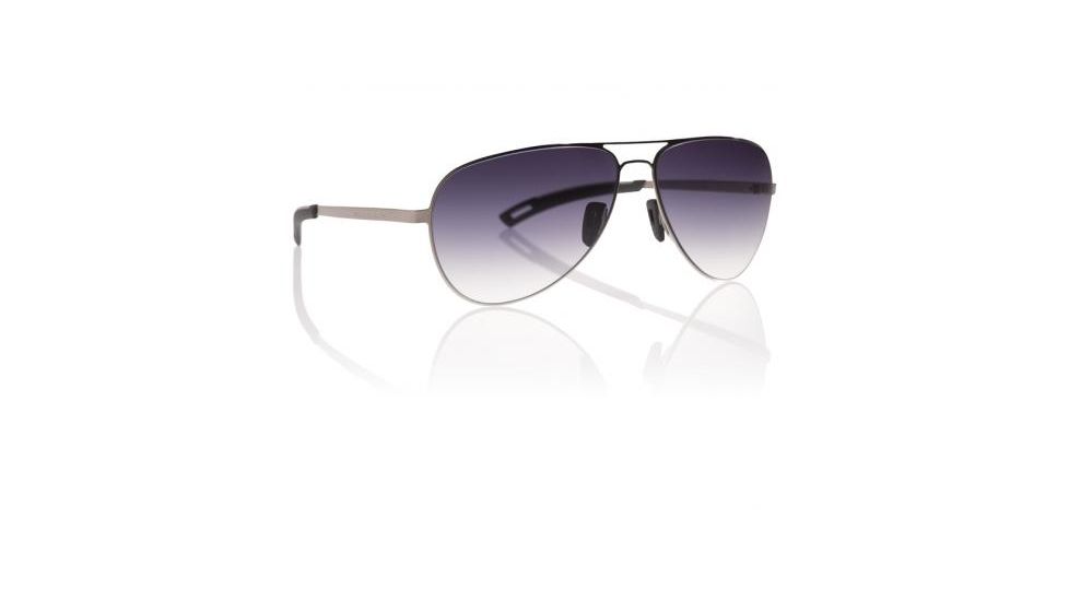 Revision Alphawing Single Vision Prescription Sunglasses, Stainless Steel Frame-4-0493-0002SV