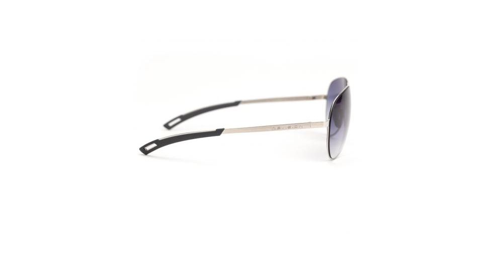 Revision Alphawing Single Vision Prescription Sunglasses, Stainless Steel Frame-4-0493-0002SV