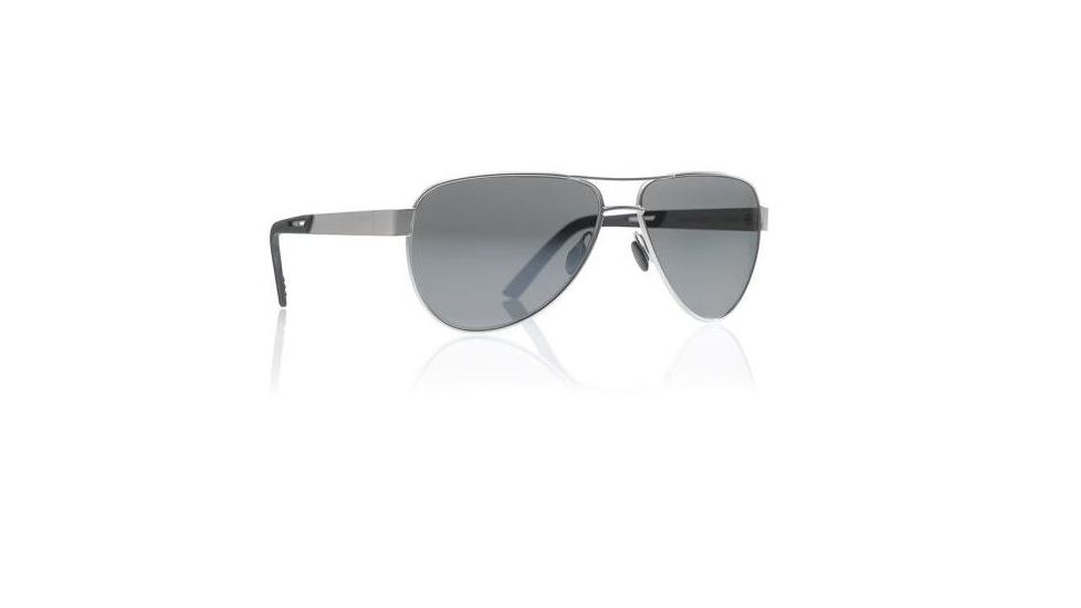 Revision AlphaWing Sport Metal Sunglasses, Silver Mirror 4-0493-0006